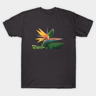 Strelitzia or Bird of Paradise T-Shirt